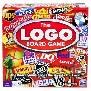 The Logo Board Game by Spinmaster Ages 12+